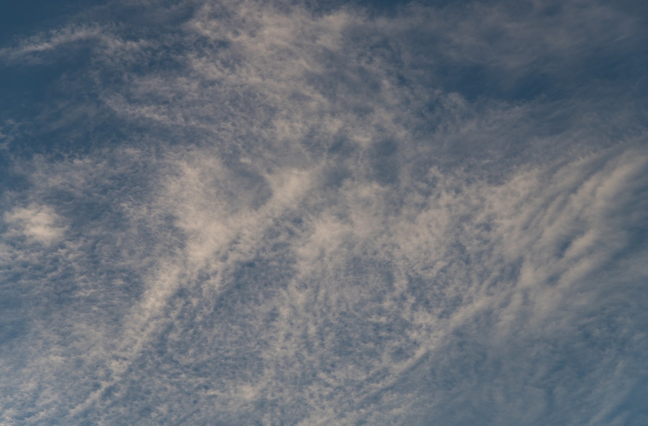 clouds white blue free photo