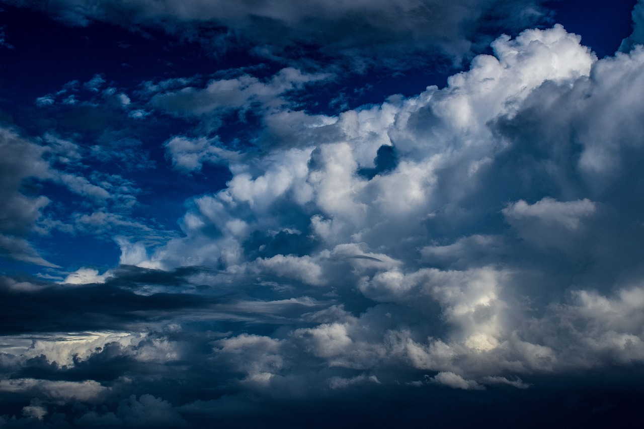 clouds  cumulus  nature free photo