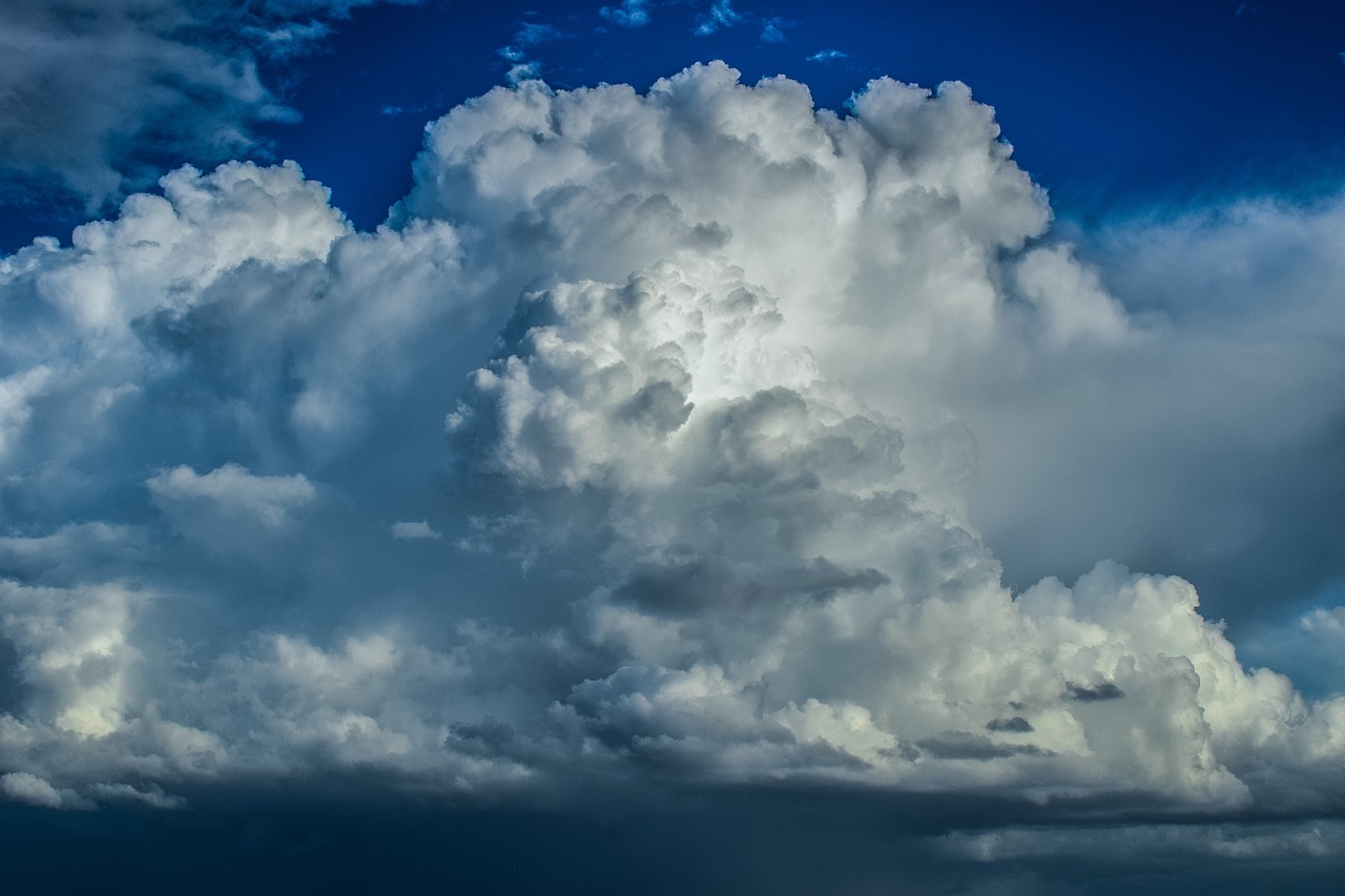 clouds  cumulus  nature free photo