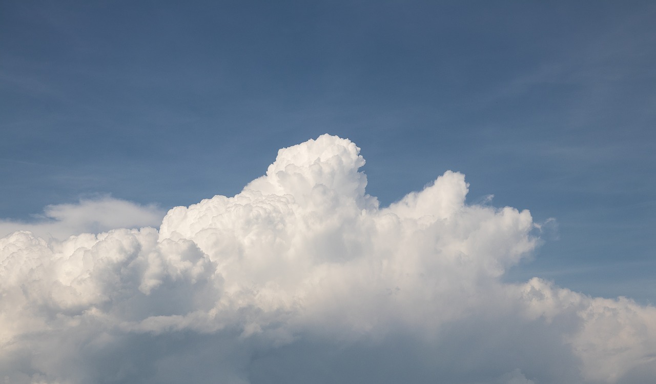 clouds  sky  cumulus clouds free photo