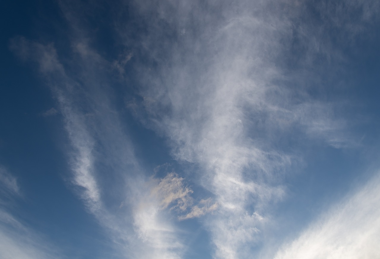 clouds  white  blue free photo