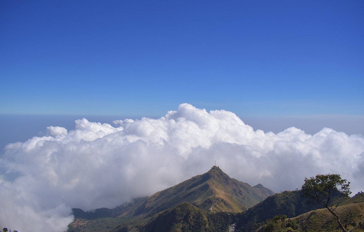 clouds  sky  top free photo