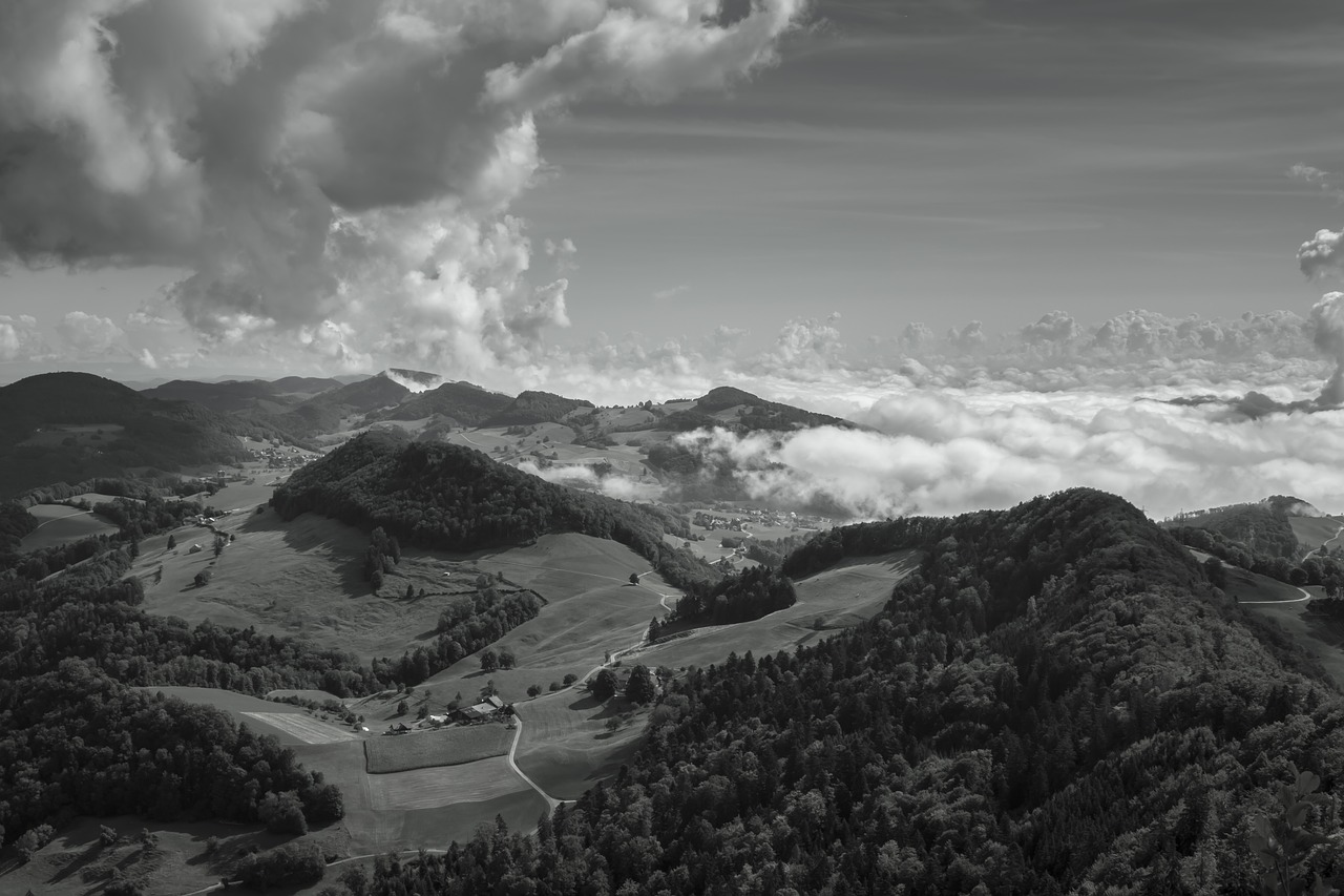 clouds  sky  view free photo