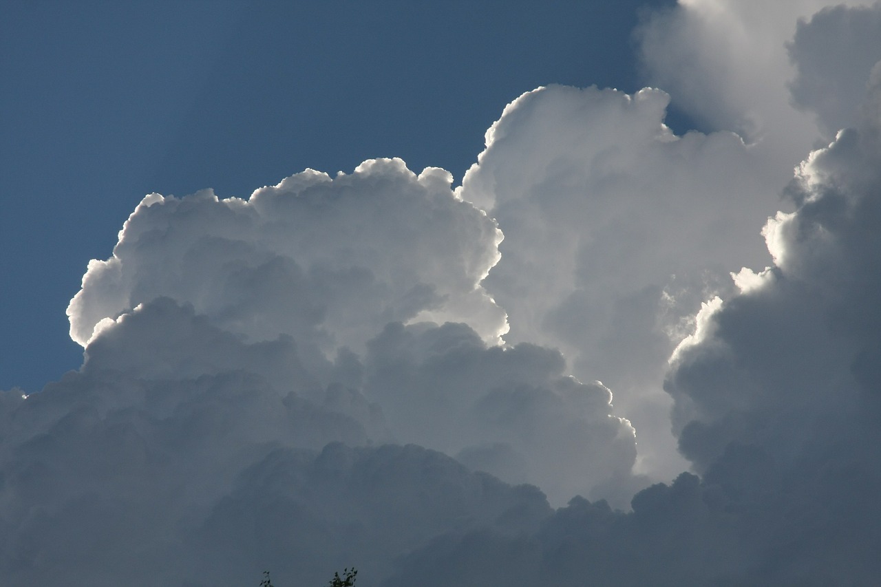 clouds sky sunlight free photo