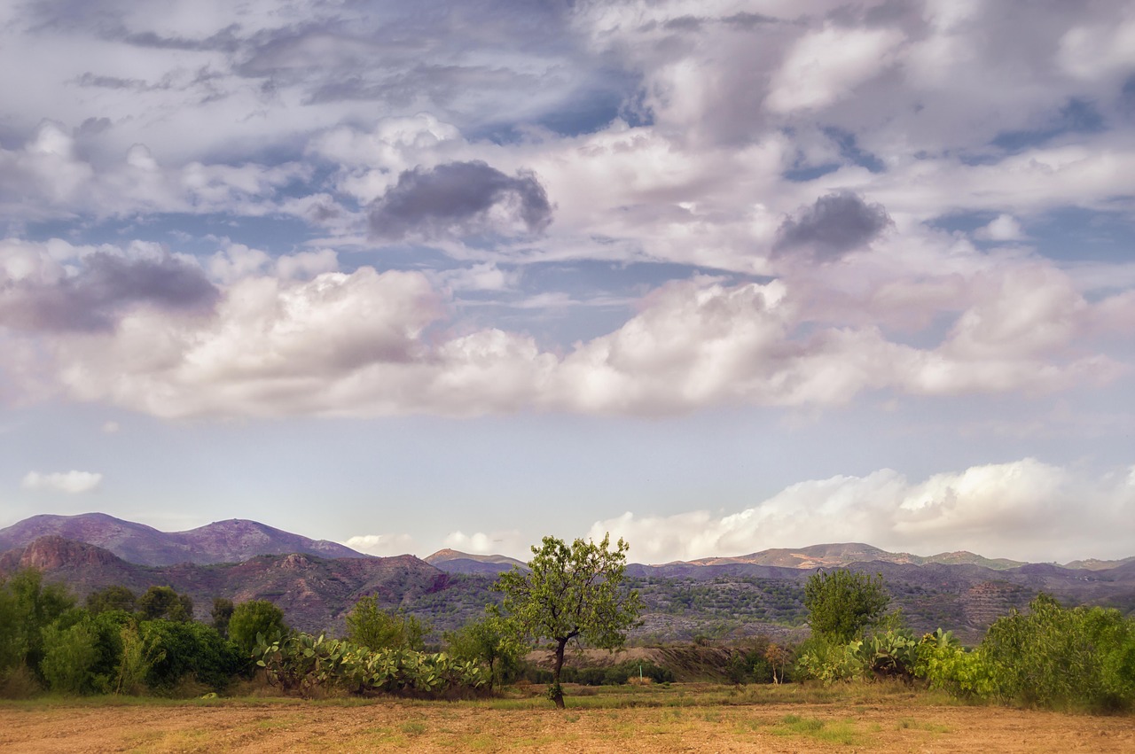 clouds  sky and clouds  mediterranean landscape free photo