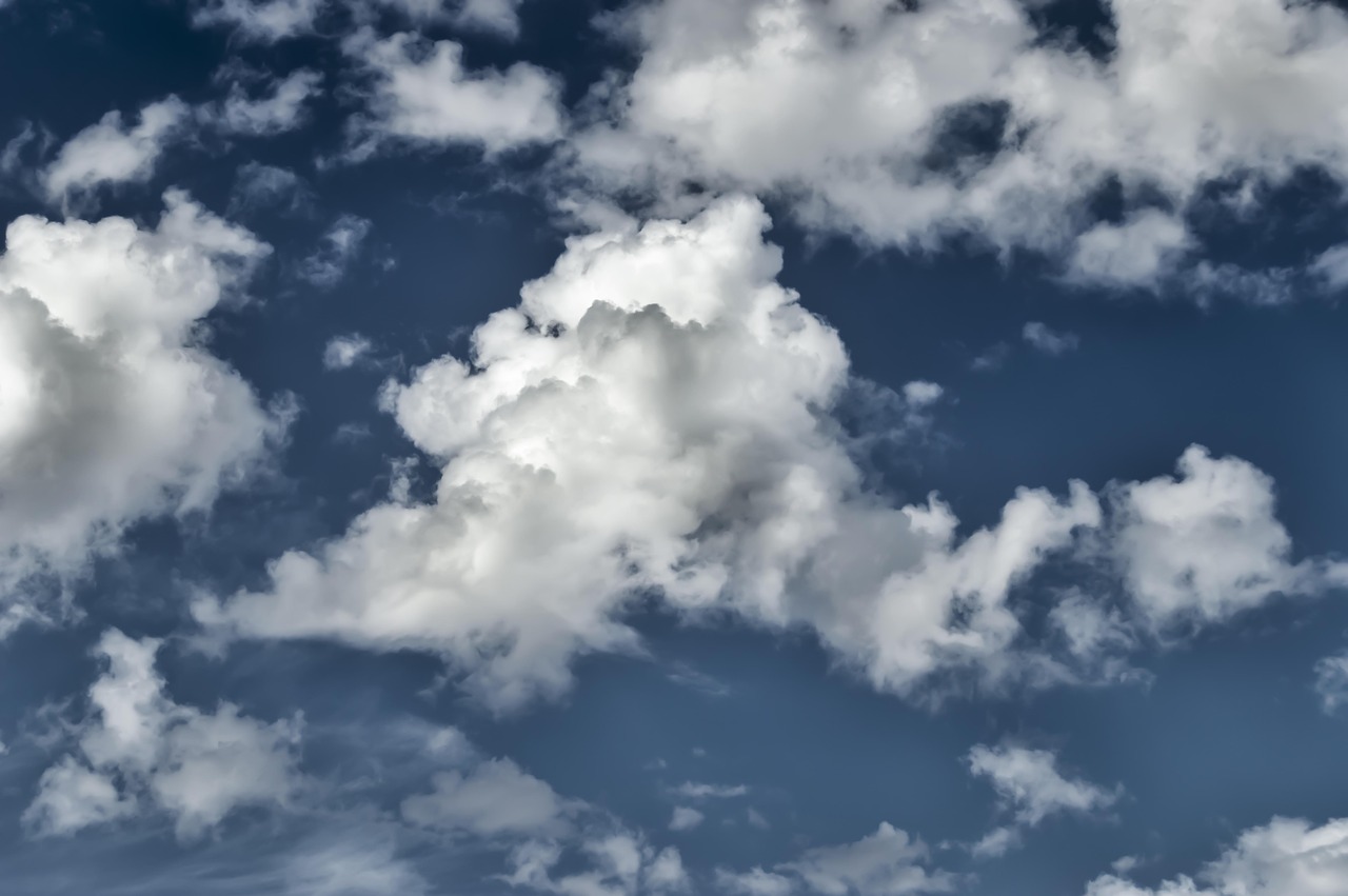 clouds  sky and clouds  cumulus free photo