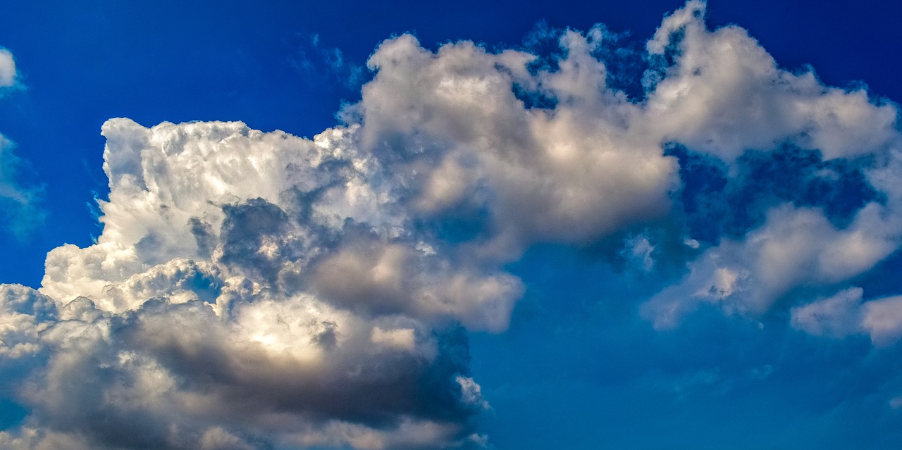 clouds  white  cumulus free photo