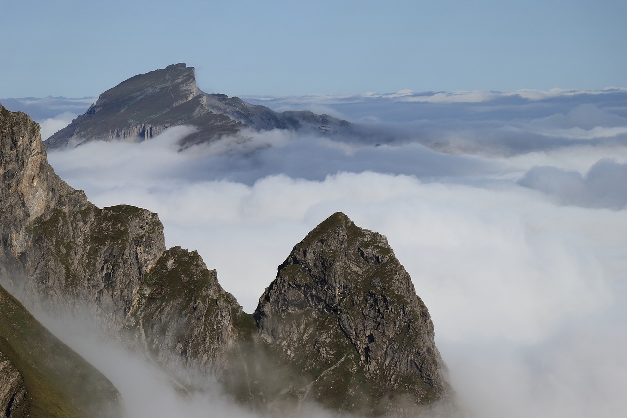 clouds  mountains  high ifen free photo