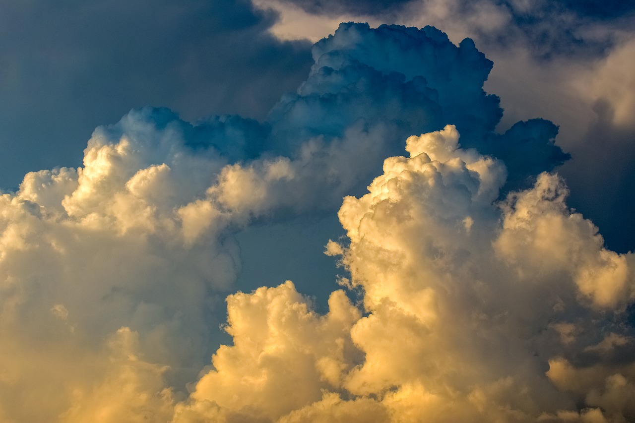 clouds  cumulus  sky free photo