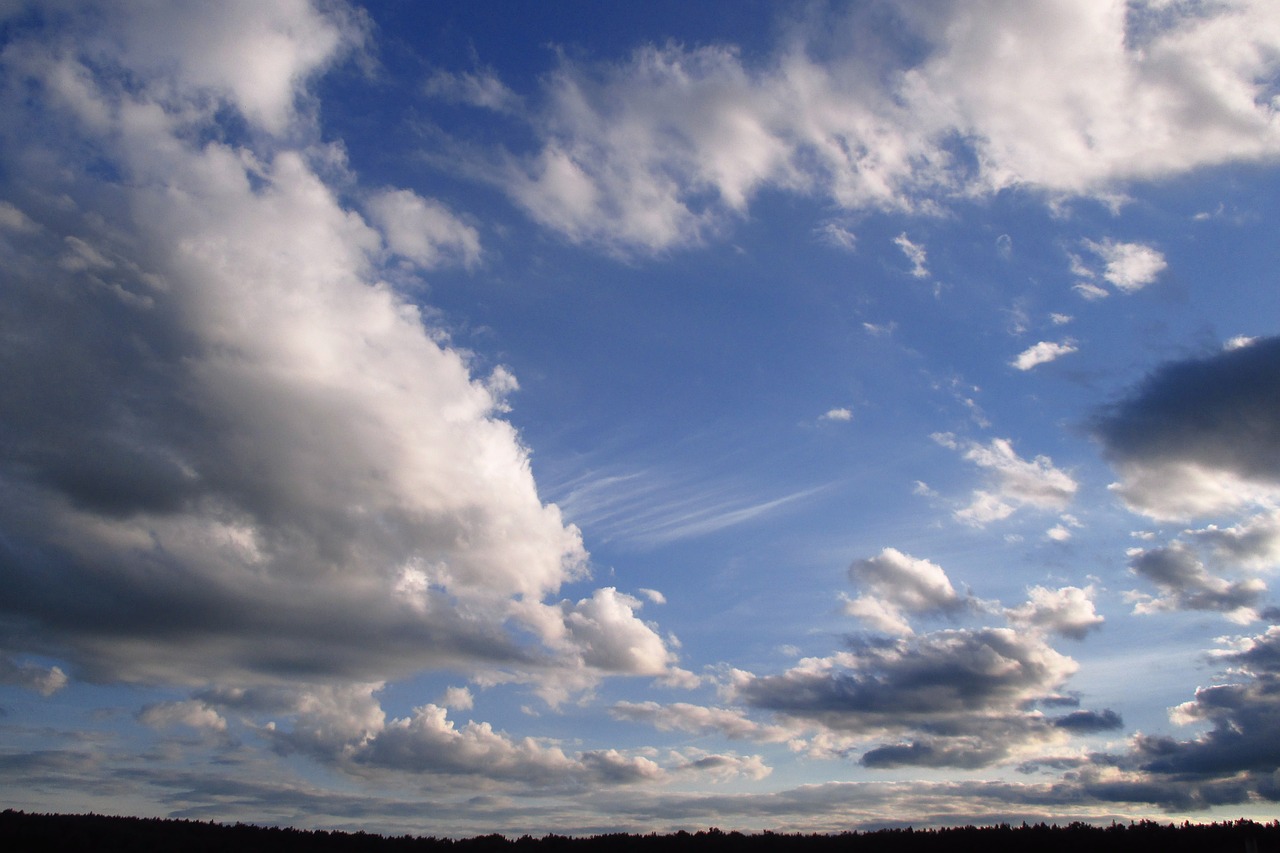 clouds cloudy sky free photo