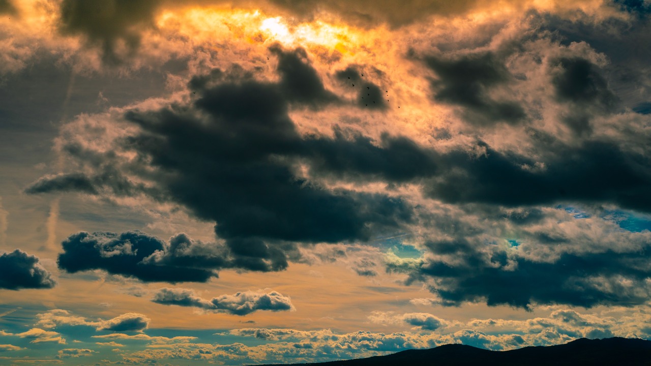 clouds  sky  sunset free photo