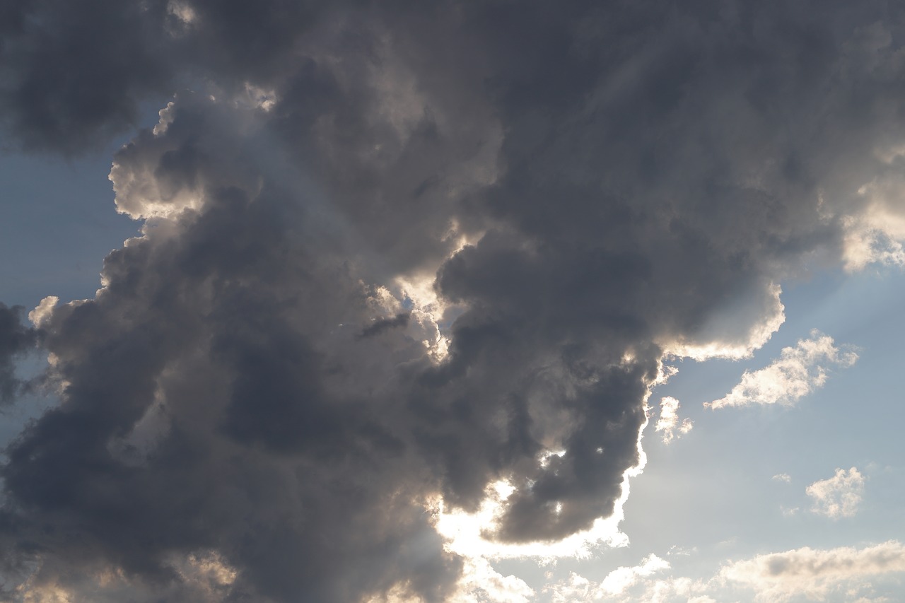 clouds  sky  lichtspiel free photo