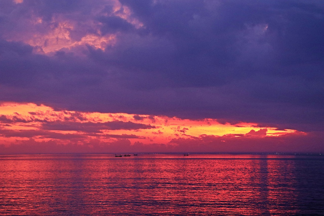 clouds  bali  beach free photo