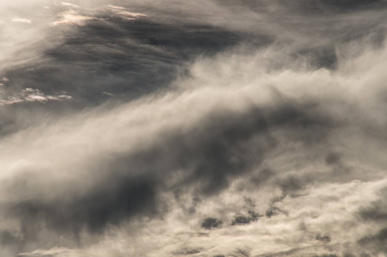 clouds  white  grey free photo