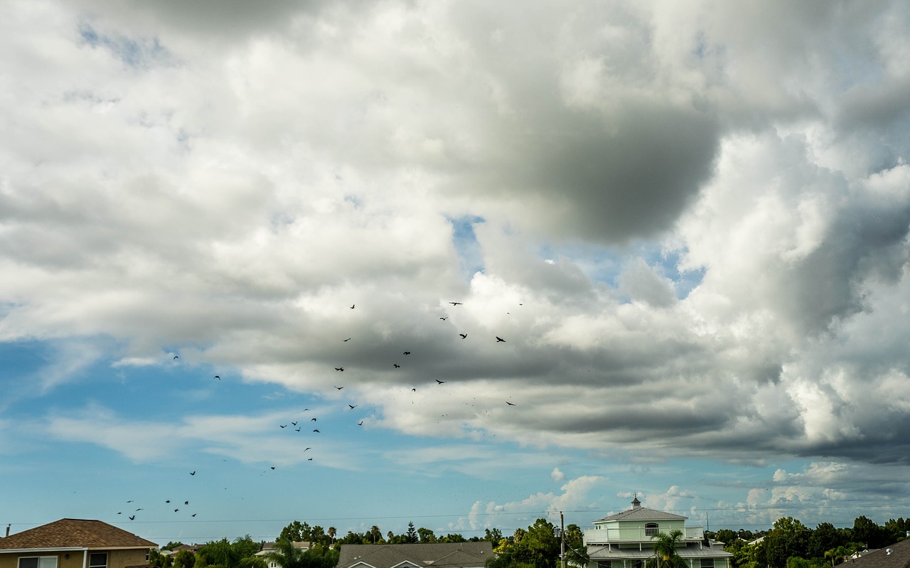 clouds florida landscape free photo