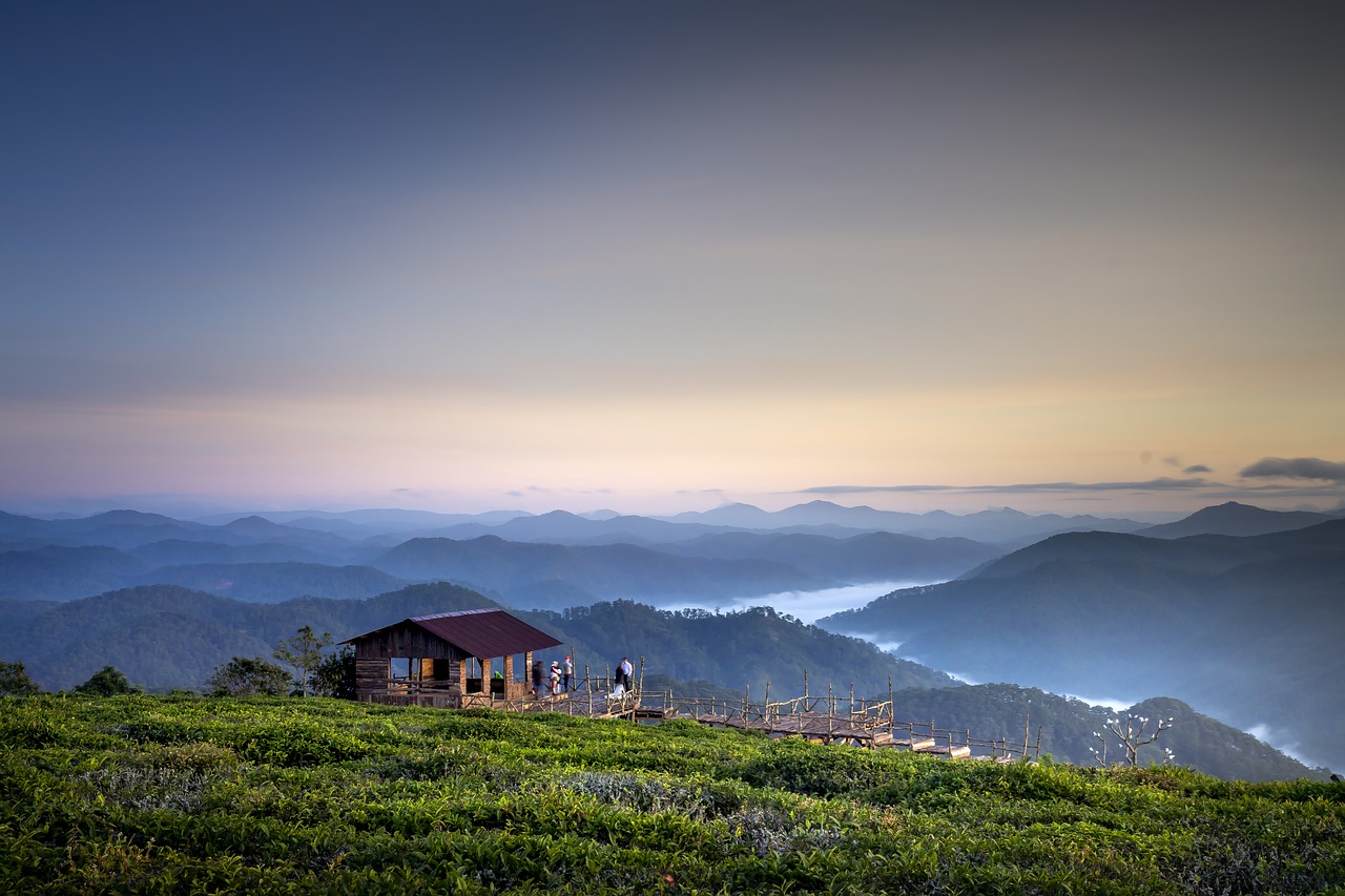 clouds  dawn  vietnam free photo