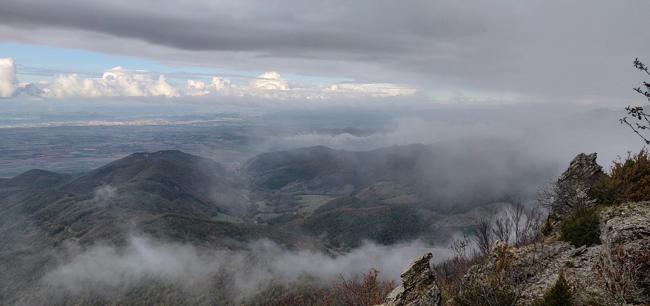 clouds  landscape  rocks free photo