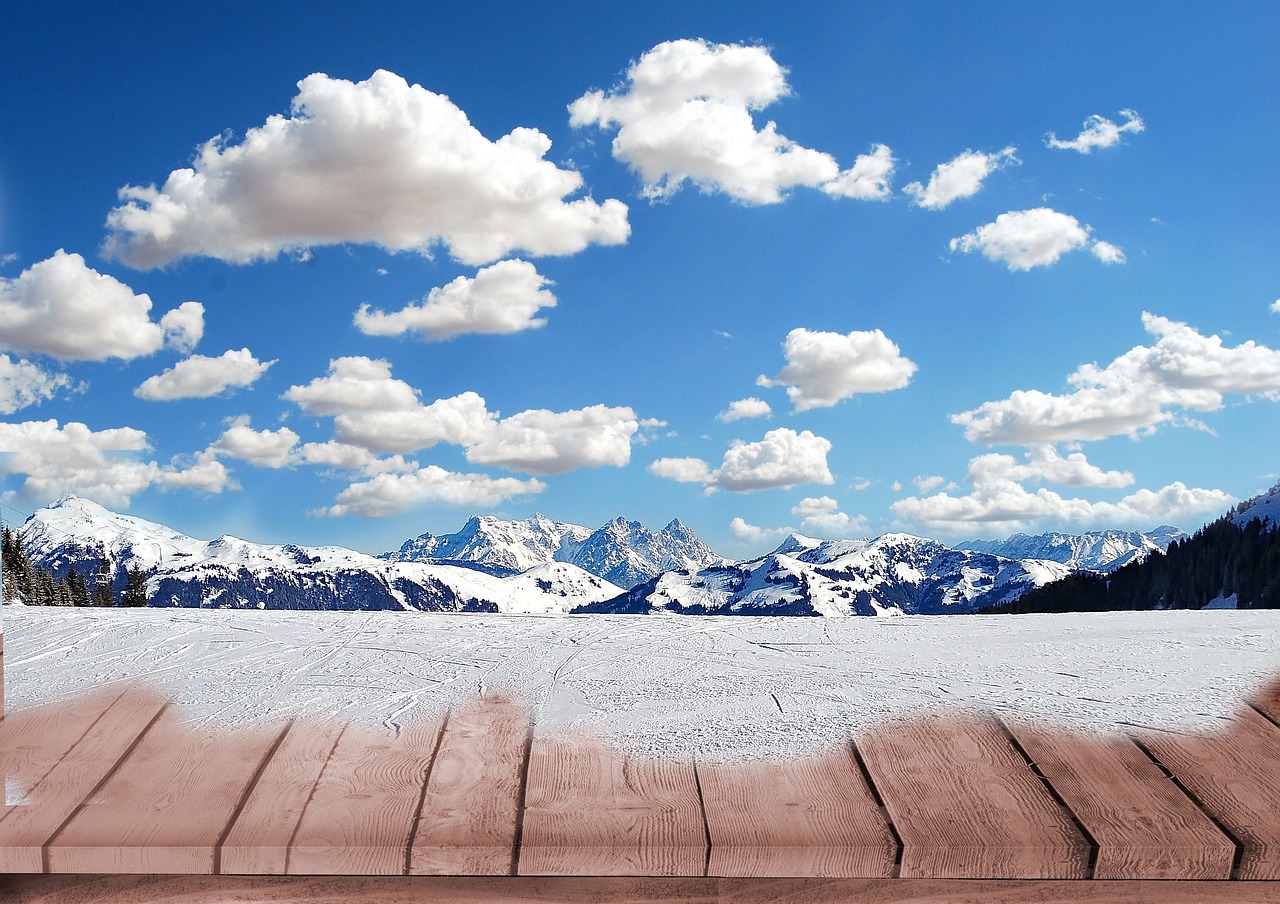 clouds  mountains  snow free photo