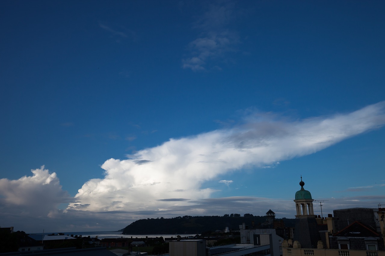 clouds morning light coast free photo