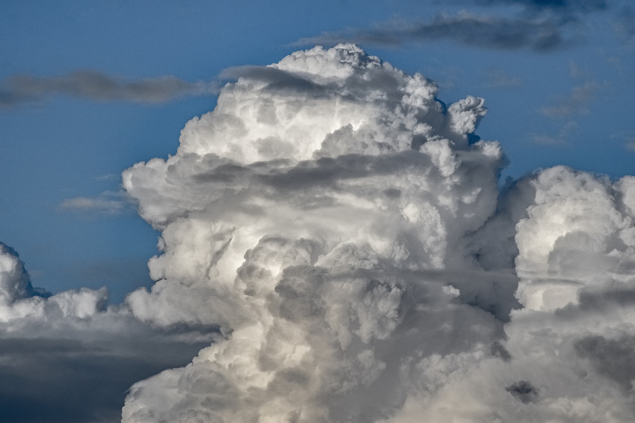 clouds  cumulus  spectacular free photo