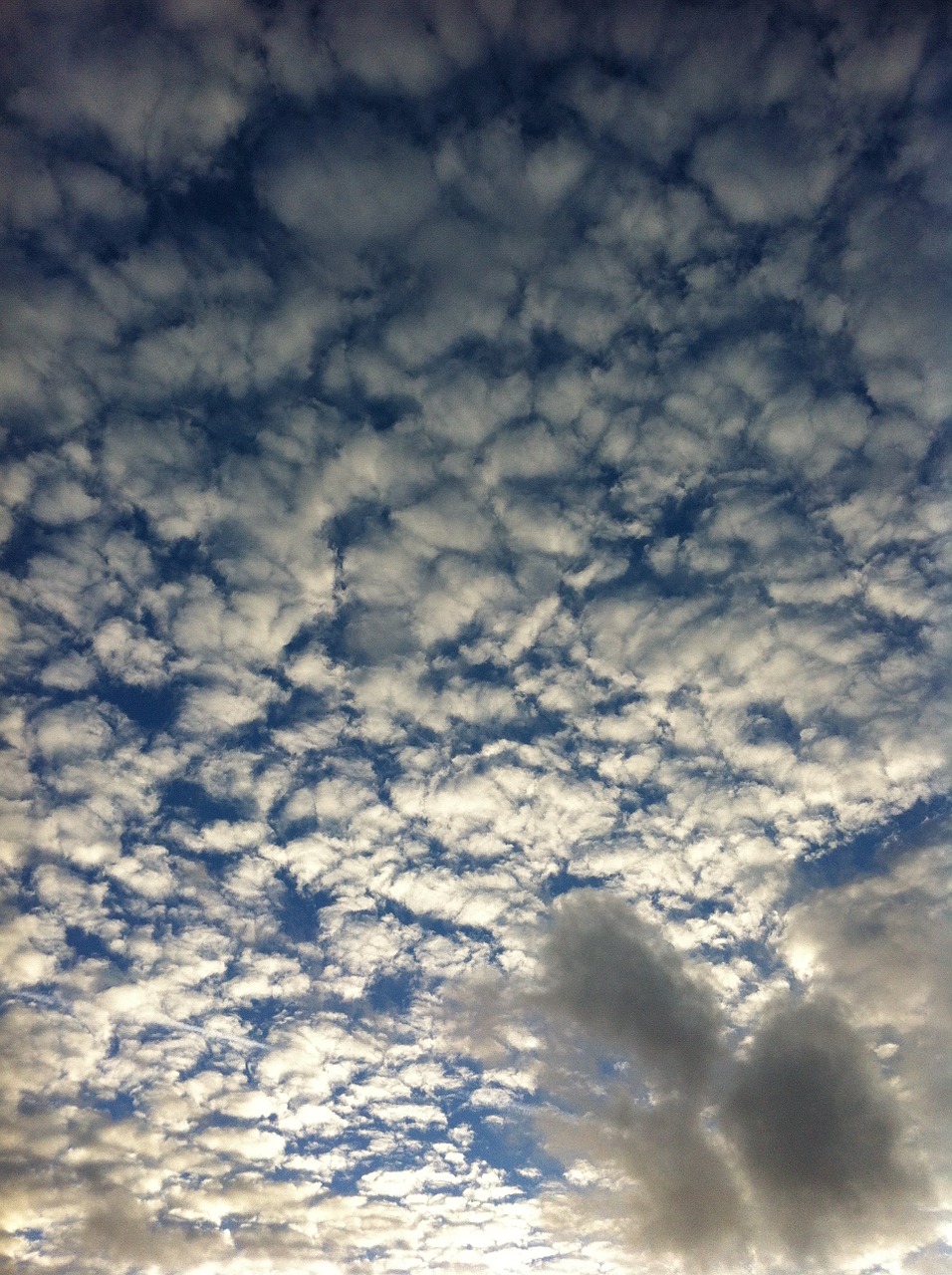 clouds blue sky heaven free photo