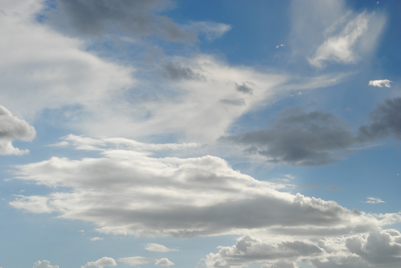 clouds blue sky free photo