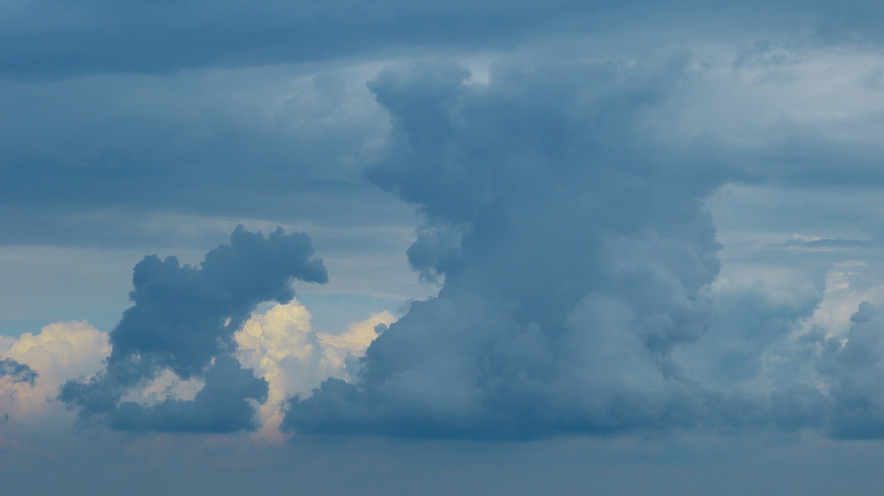 clouds sky the climb free photo