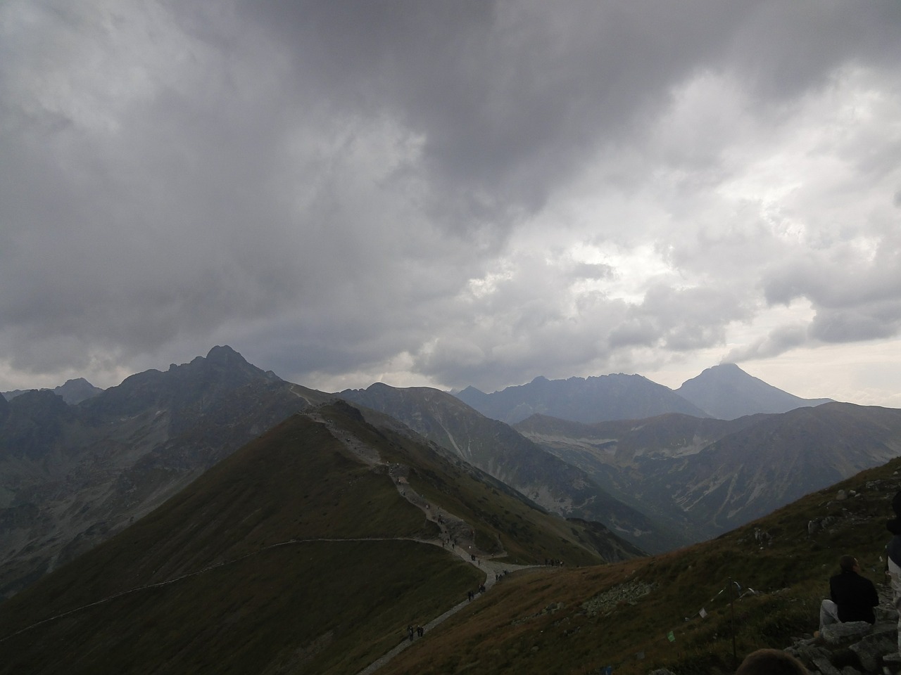 clouds mountains tatry free photo