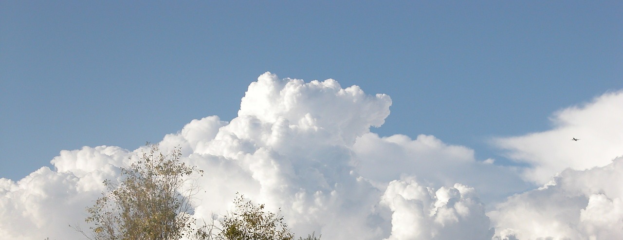 clouds sky blue free photo