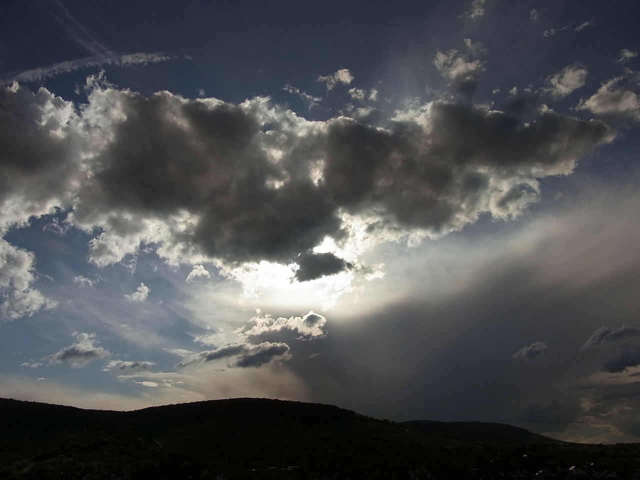 clouds sky storm free photo