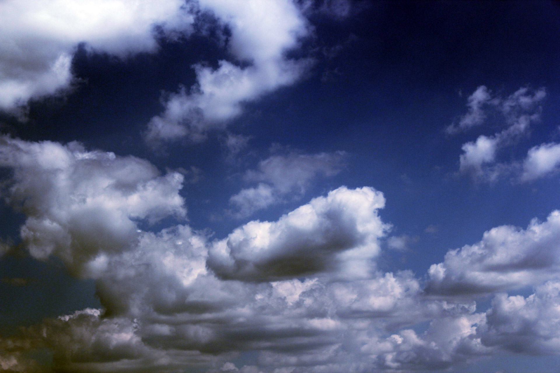 clouds cloudy sky nature free photo