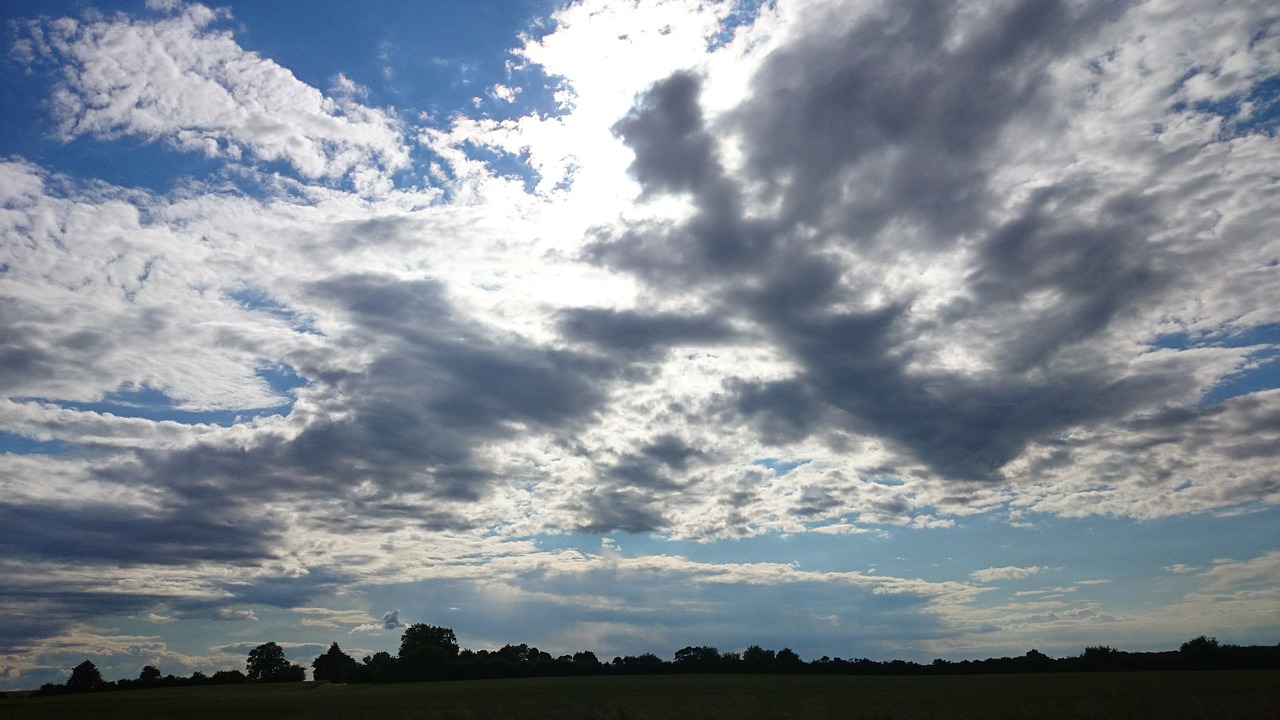 clouds landscape sol free photo