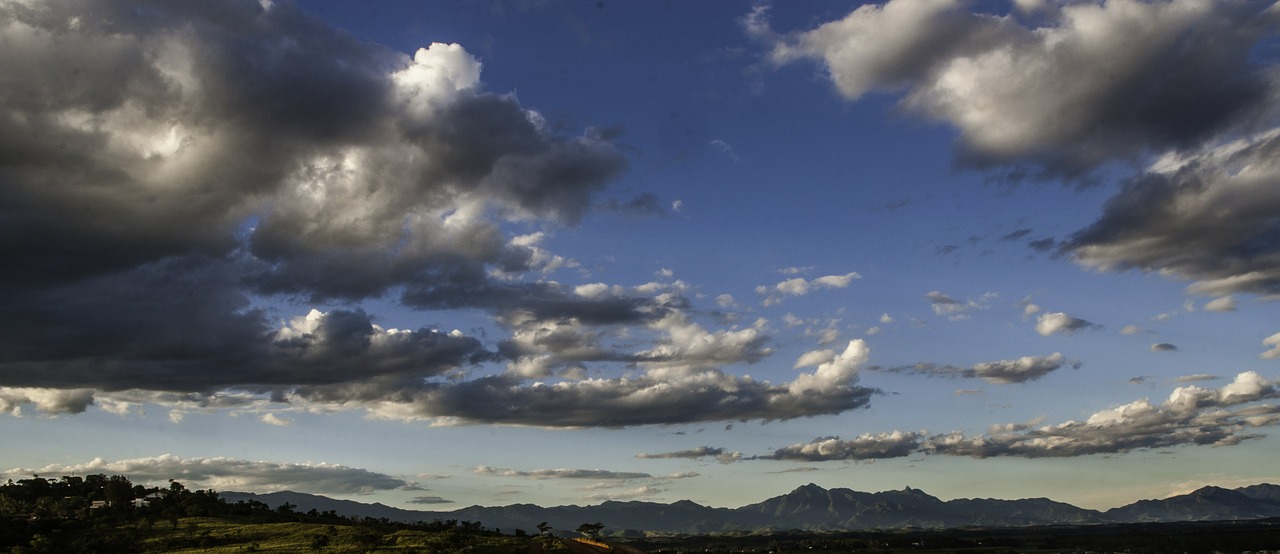 clouds horizon sunset free photo