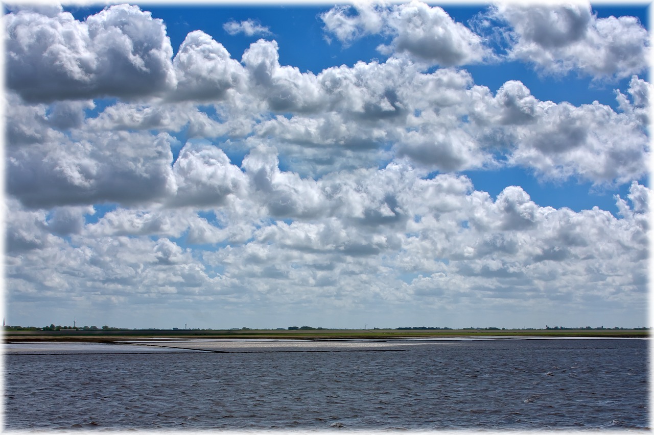 clouds beach sky free photo