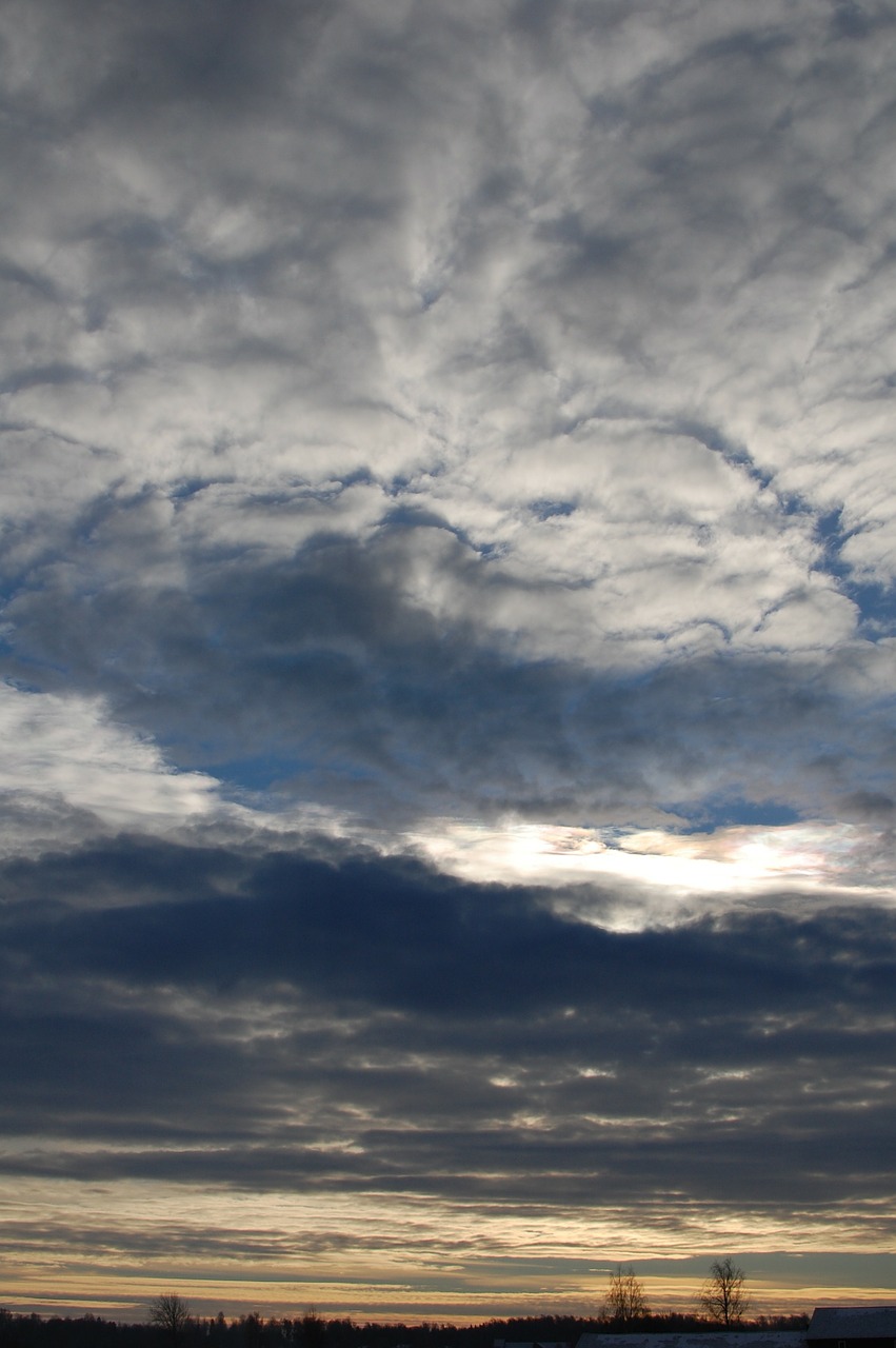 clouds sky cloudscape free photo