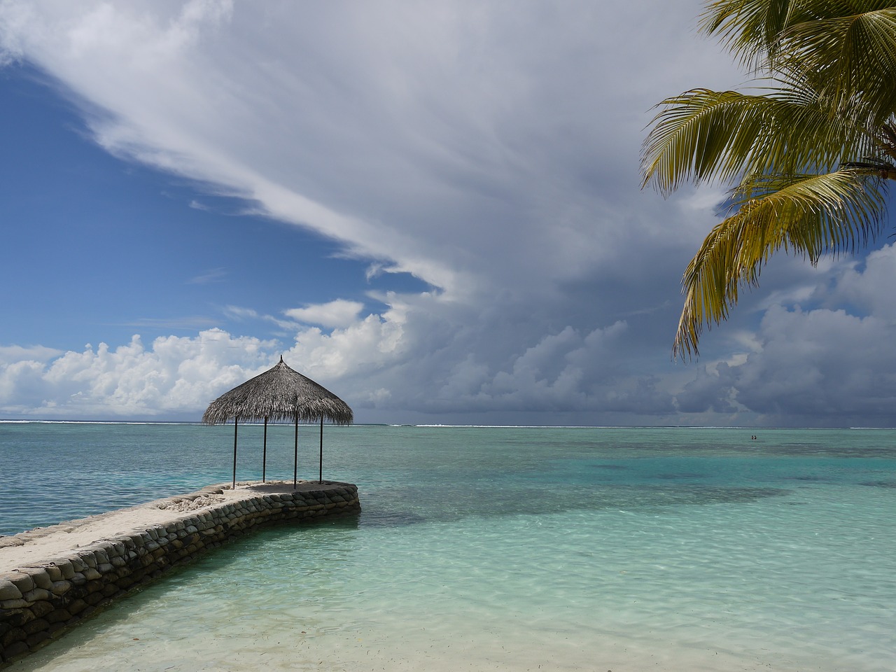 clouds sea sky free photo