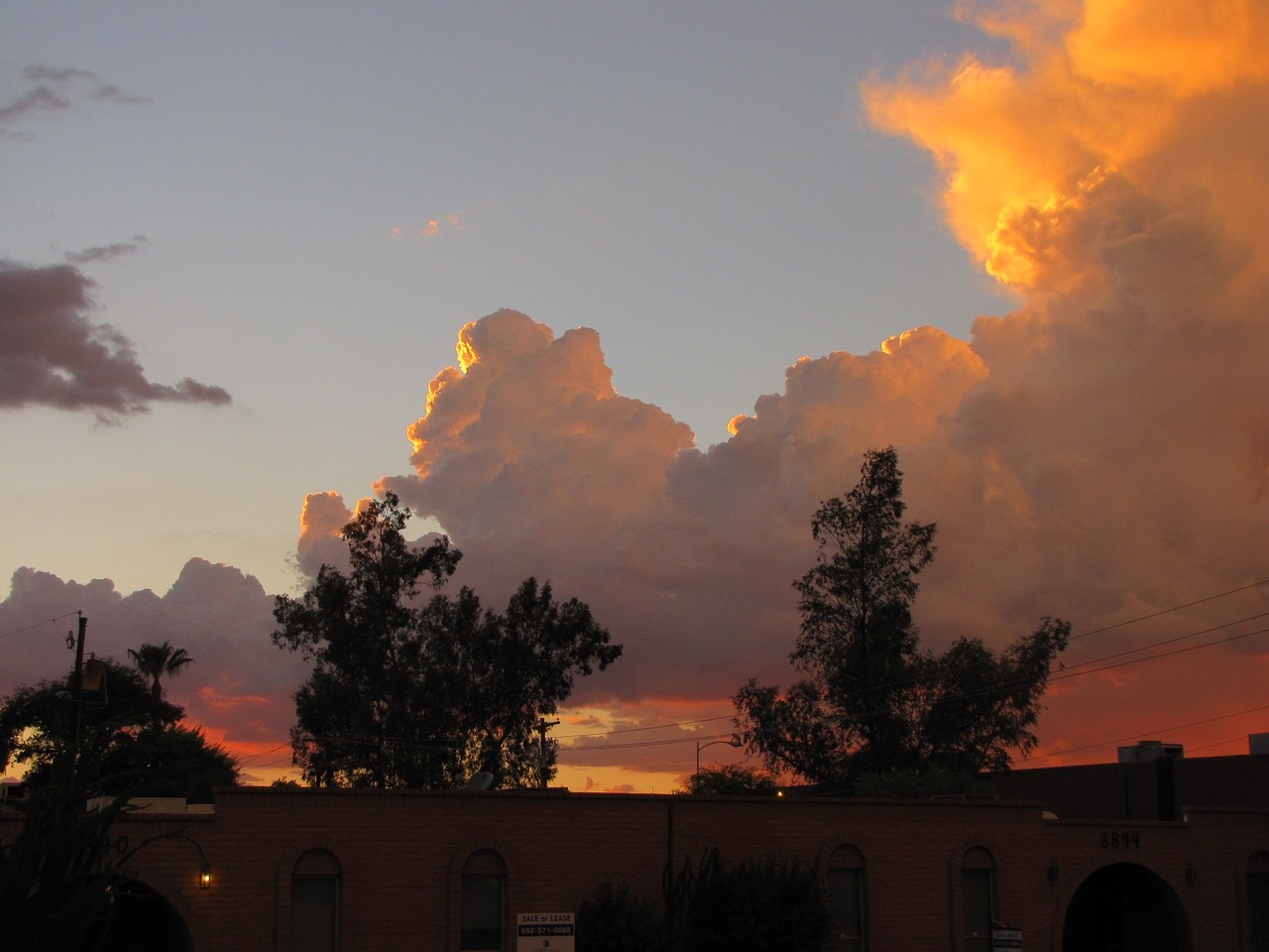 clouds sky sunset free photo