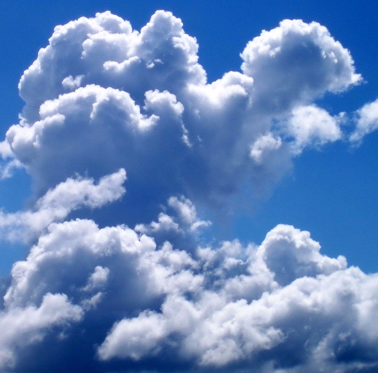 clouds sky cumulus free photo