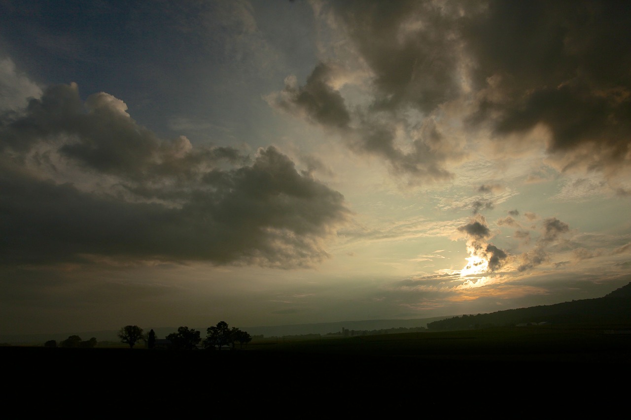 clouds sky nature free photo