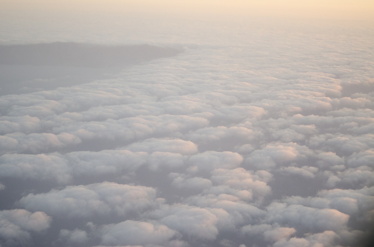 clouds sky weather free photo