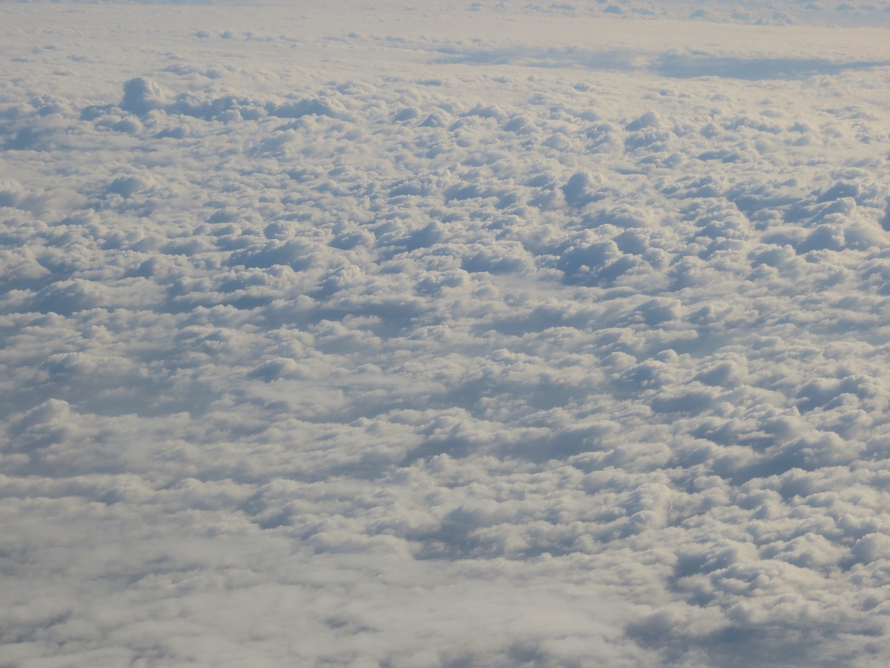 clouds white top view free photo