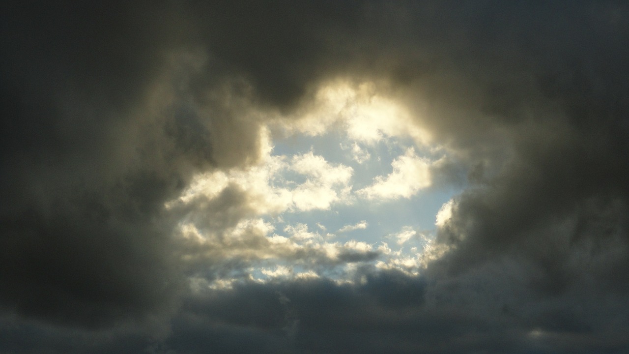 clouds blue sky free photo