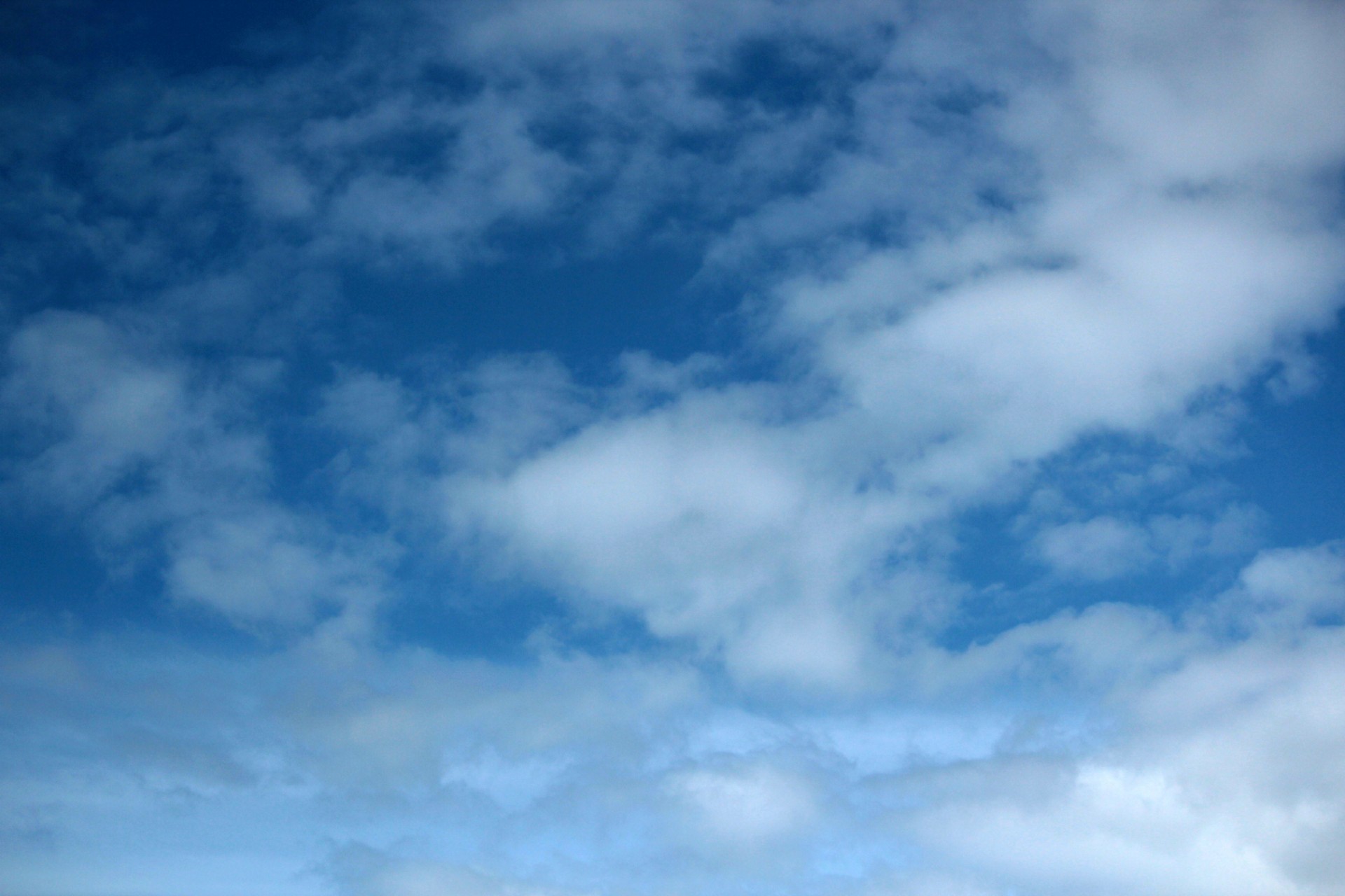 clouds blue sky blue free photo