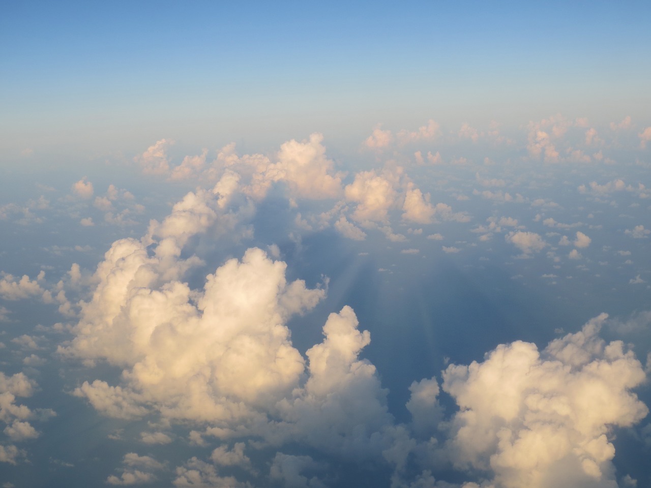 clouds sky heaven free photo