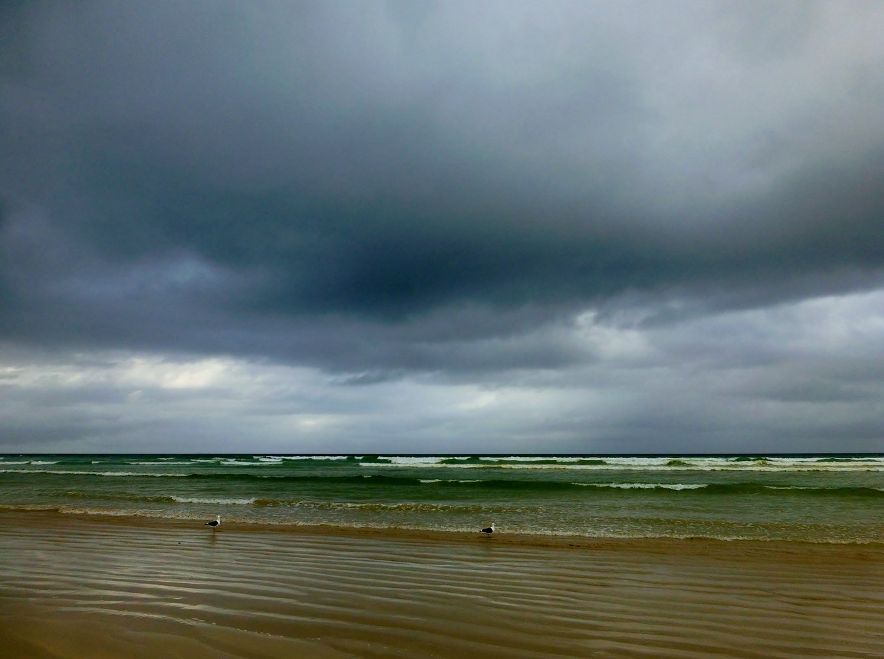 clouds sea ocean free photo