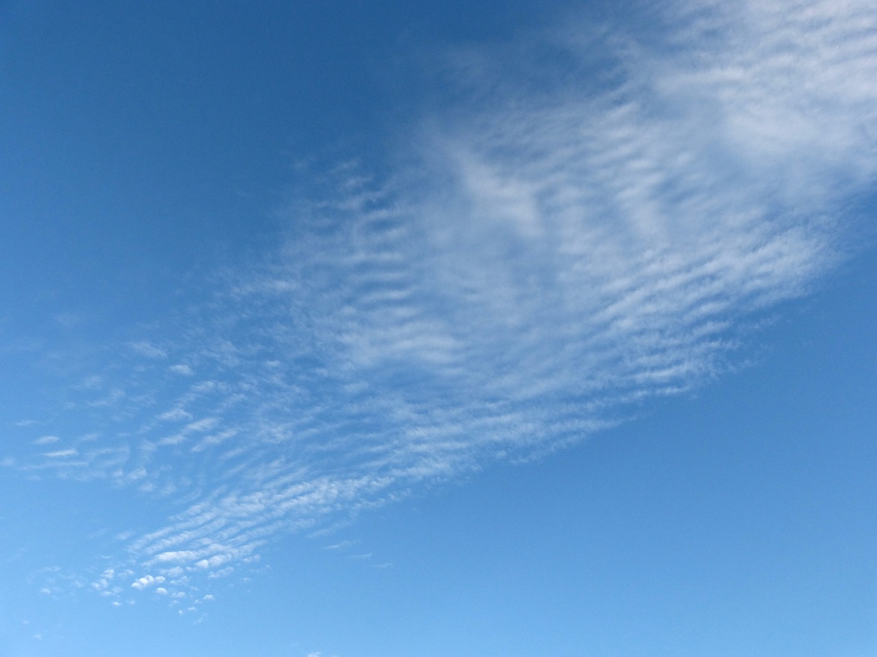 clouds sky blue free photo