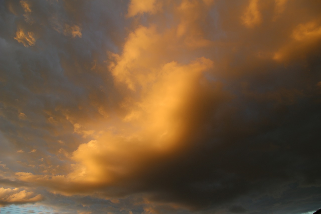 clouds sky dark clouds free photo