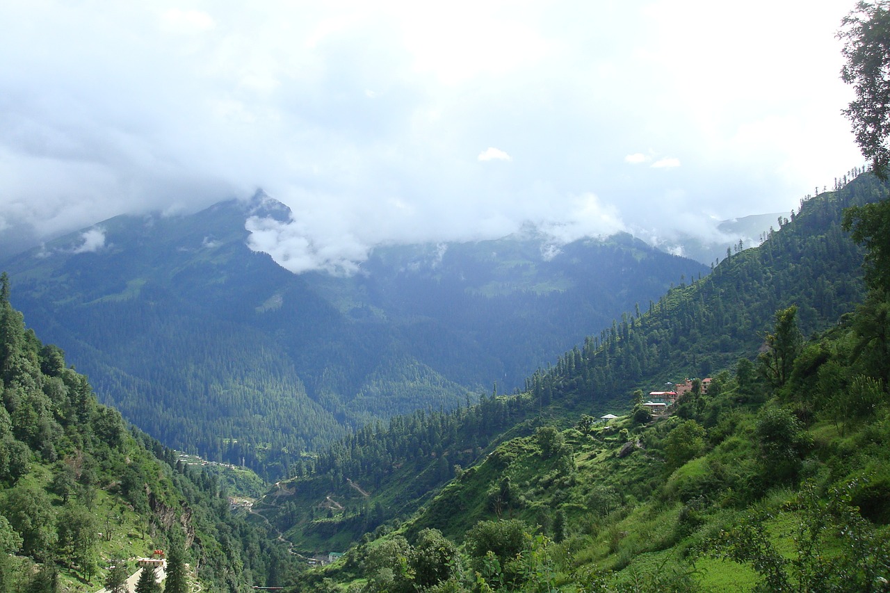 clouds himalayas tosh free photo