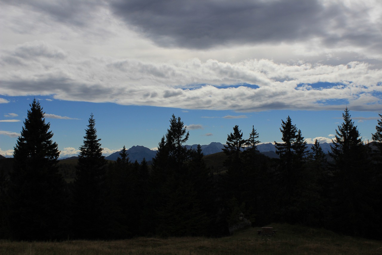 clouds dark clouds blue free photo