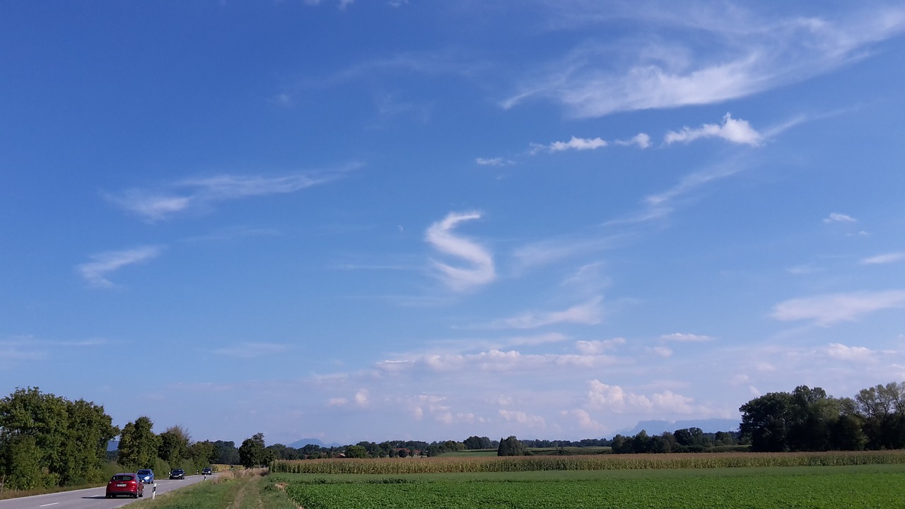 clouds blue sky free photo